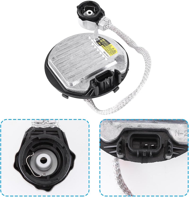 Oskkude 2PCS Xenon HID Headlight Ballast Control Unit with Igniter & D4S Bulb for Lexus - Image 3