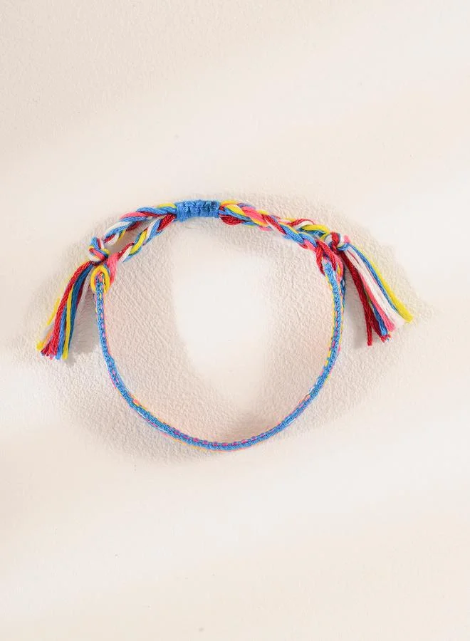 Take Two  Multi-Color Woven Friendship Bracelet for Women | Best Price UAE
