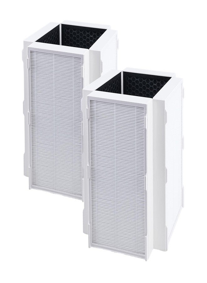 LEVANLIGHT CAP-1000 Replacement Filter Compatible with Cuisinart CAP-1000FPK Air Purifier, 3-In-1 Air Filter Filtration with H13 True HEPA, Foldable Particle and Activated Carbon Replacement Filter, 2Pack - Image 1