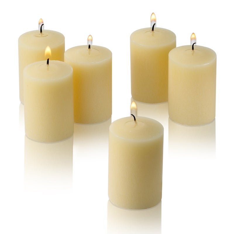Light In The Dark Ivory Votive Candles - Box of 36 Unscented Bulk Candles - 15 Hour Burn Time - for Weddings, Restaurants, Parties, Spa and Decorations. - Image 1