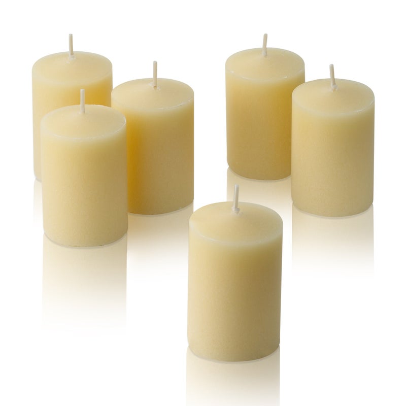 Light In The Dark Ivory Votive Candles - Box of 36 Unscented Bulk Candles - 15 Hour Burn Time - for Weddings, Restaurants, Parties, Spa and Decorations. - Image 3