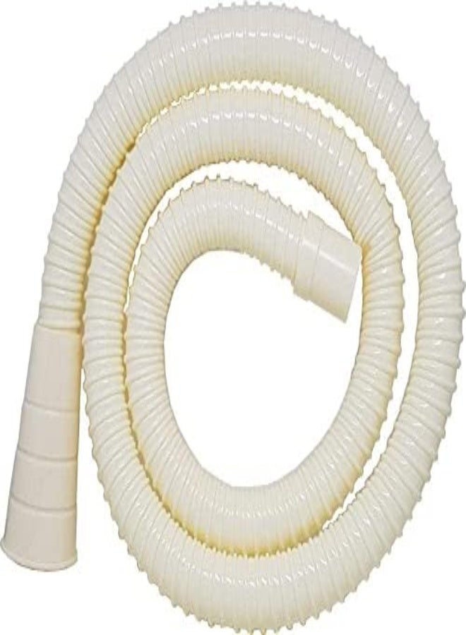 AKDC Multistar™, 2-Meter Washer Drain Pipe, Washing Machine Drain Hose, Fully & Semi Automatic Washing Machine Outlet Drain Hose Pipe/Extension Pipe, Waste Water Outlet Hose Drain Outlet (White) - Image 5