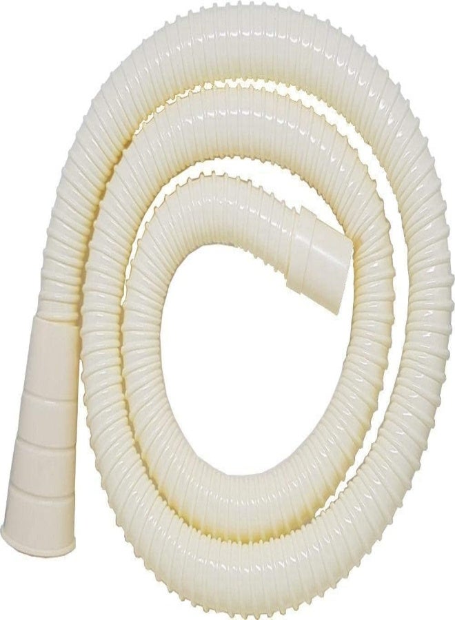 AKDC Multistar™, 2-Meter Washer Drain Pipe, Washing Machine Drain Hose, Fully & Semi Automatic Washing Machine Outlet Drain Hose Pipe/Extension Pipe, Waste Water Outlet Hose Drain Outlet (White) - Image 4