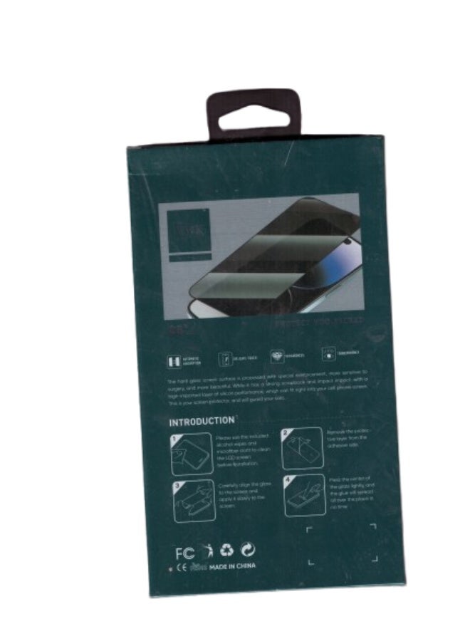 28-Degree Privacy Screen Protector for iPhone 12 Pro Max - Tempered Glass with Full Protection and Anti-Scratch - Image 3