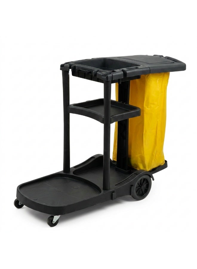 Gator Single-Bag Janitor Trolley | Compact Cleaning Cart with Waste Bag | Commercial Janitorial Cart | China - Image 1
