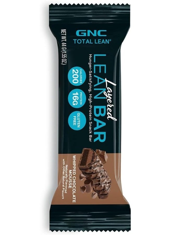 Gnc Total Lean Layered Lean Bar Chocolate 44G - Image 1