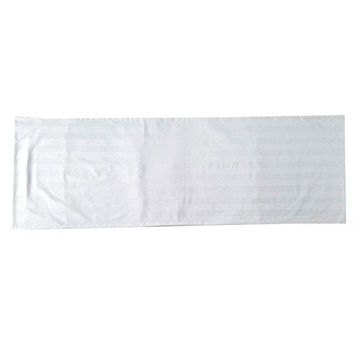 LINENWALAS Cotton 300 TC Pillow Cover, Set of 2 Pillow Covers in White, Pillow Covers with Envelope Closure, Hotel Quality Pillowcase (20 x 54 Inch) - Image 2