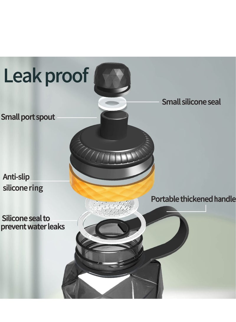 Excefore Water Bottle 32oz, Leakproof Water Bottle,Sport Drinking Bottle ,Gym Bottle Large Water Bottle Portable for Gym Running Cycling School Office Sports Fitness - Image 5