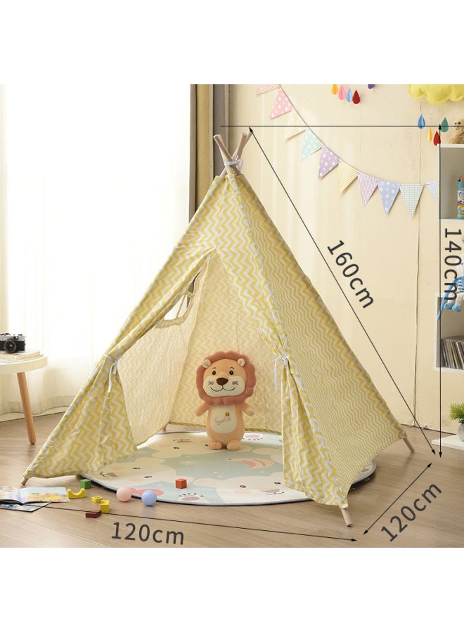 Flying Goose Indian Children's Tent Indoor Princess Girls Game House Boys Household Children Children's Toy Tent - Image 1