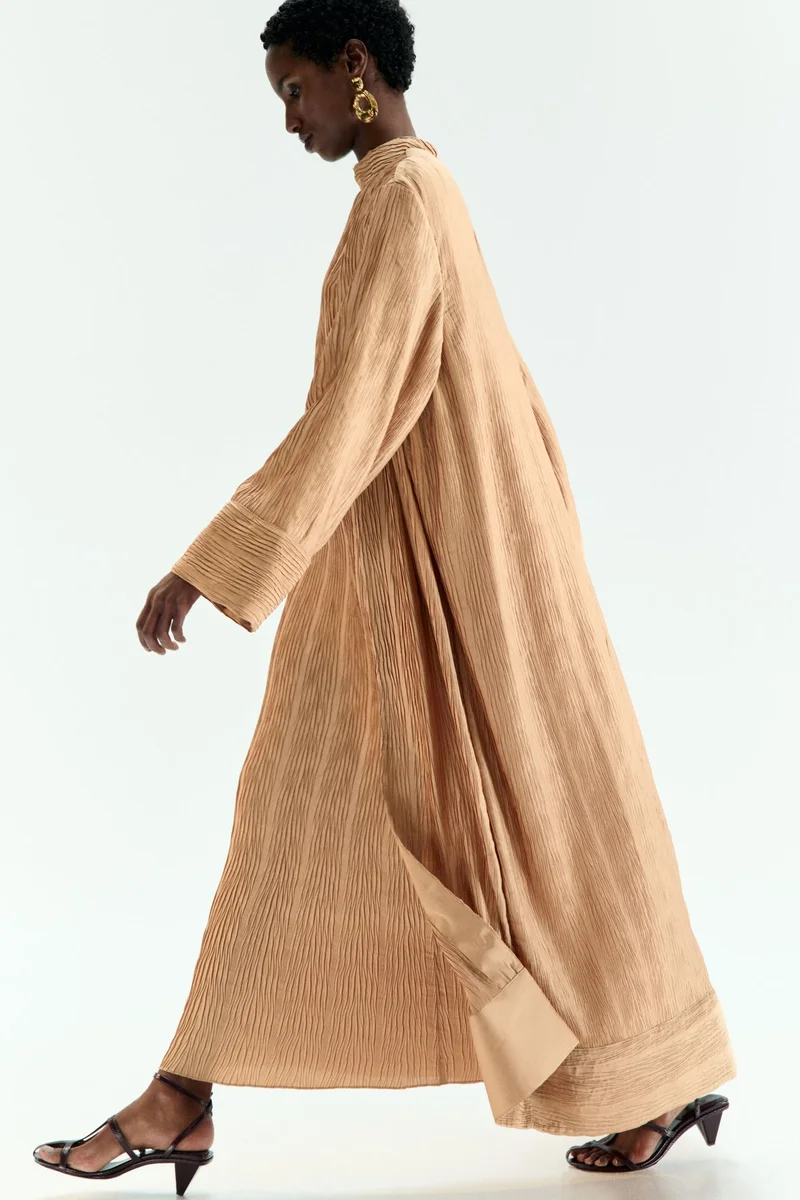 H&M Crinkled kaftan