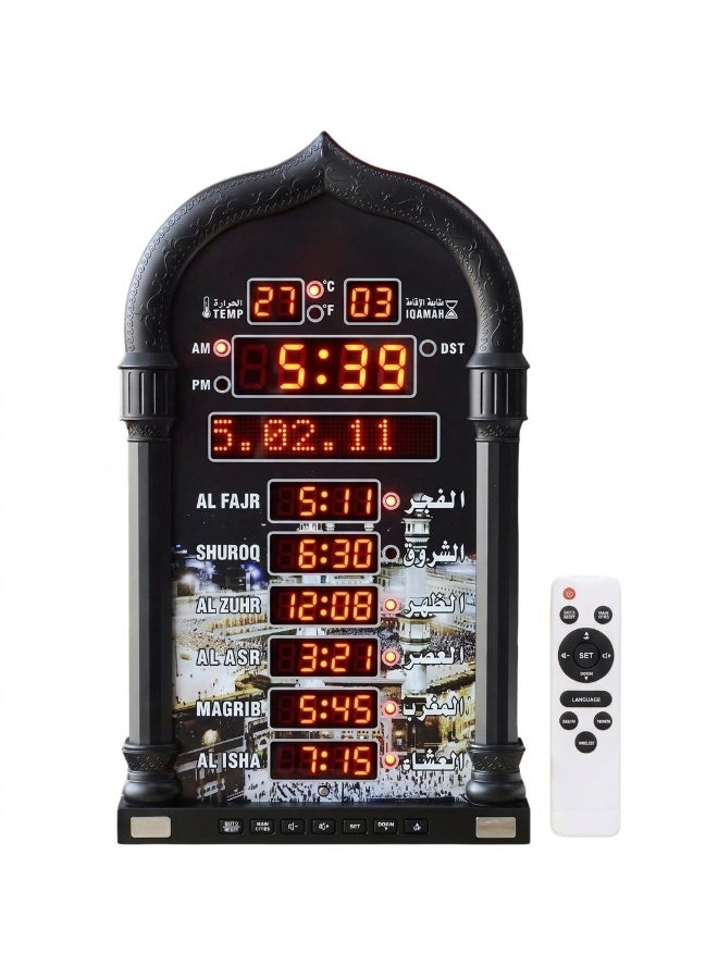 Crony ساعة أذان LED للمنزل مع صوت - Image 1