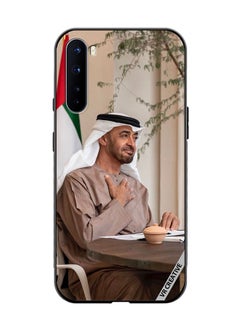 Protective Case Cover For OnePlus Nord Sheikh Mohamed Bin Zayed Al Nahyan Design Multicolour