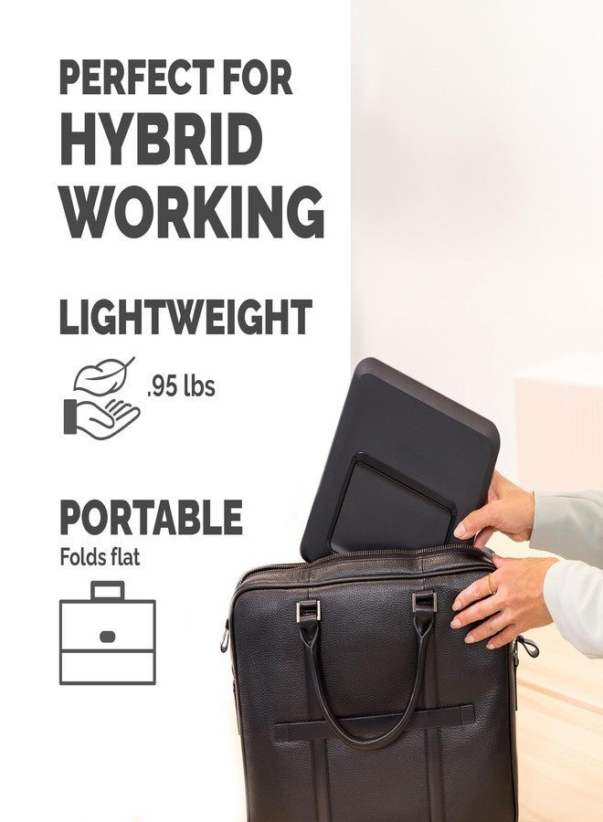 فيلوز حامل كمبيوتر محمول Fellowes Breyta للمنزل والمكتب، 12 مستوى لضبط الارتفاع، مقاس شاشة 15 بوصة - أسود - Image 5