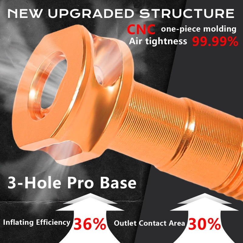 BUCKLOS Tubeless Presta Valve Stem 40/44/55/60/65/80/100 mm, Valve Stem Kit with Valve Core Removal Tool for Road Bike/Mountain Bike/MTB, Fit Most Bicycle Rims, Super Light Durable Aluminum Stem - Image 2