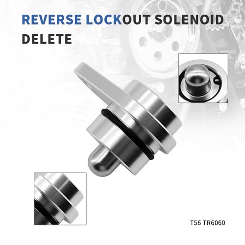 RABROPAR Transmission Reverse Lockout Solenoid Remove Kit Fit for T56 T-56 TR-6060, Reverse Lockout Solenoid Delete for T-56 Regular and Magnum/TR-6060 transmission - Image 2