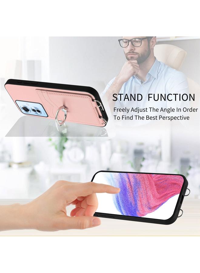 S-TOP Case For OPPO Reno11 F Thai Version R20 Ring Card Holder Phone Case - Image 4