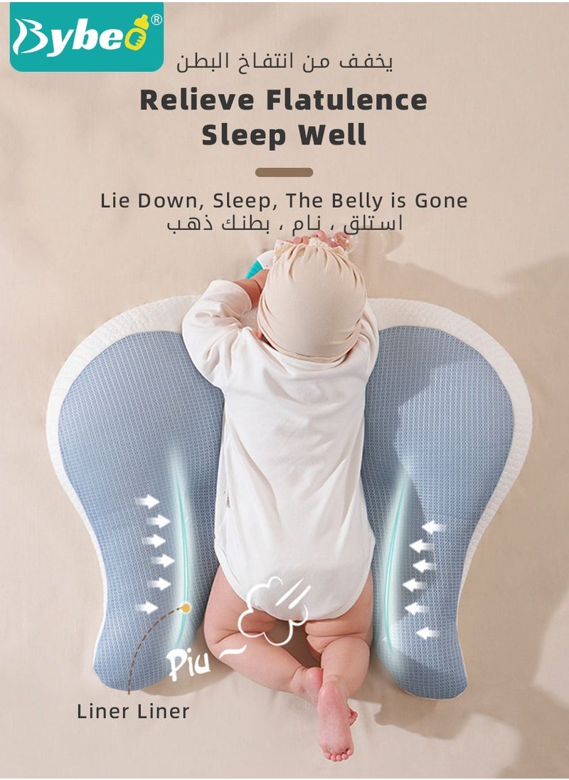 Bybeo - Baby Look Up and Lying Pillow, Nursing Pillow for Breastfeeding, Multi-Functional Original Plus Size Breastfeeding Pillows Give Mom and Baby More Support - Image 1