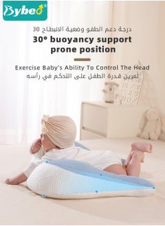 Bybeo Baby Look Up and Lying Pillow, Nursing Pillow for Breastfeeding, Multi-Functional Original Plus Size Breastfeeding Pillows Give Mom and Baby More Support  - Image 4