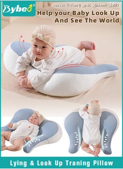 Bybeo Baby Look Up and Lying Pillow, Nursing Pillow for Breastfeeding, Multi-Functional Original Plus Size Breastfeeding Pillows Give Mom and Baby More Support  - Image 1