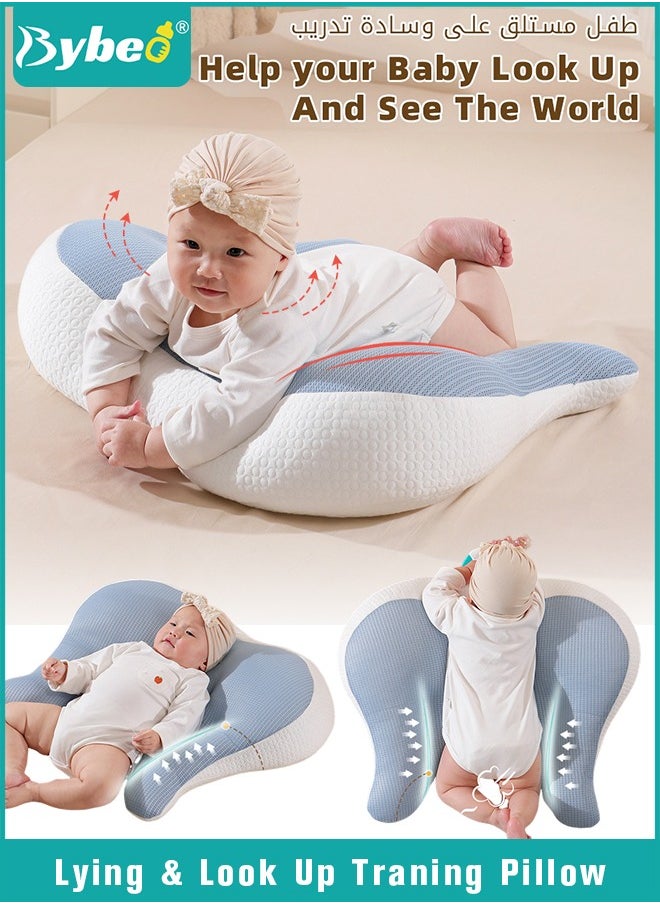 Bybeo - Baby Look Up and Lying Pillow, Nursing Pillow for Breastfeeding, Multi-Functional Original Plus Size Breastfeeding Pillows Give Mom and Baby More Support - Image 1