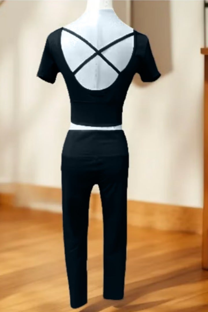 No brands Sportswear Seamless Yoga Set Gym Clothing Sportswear Yoga Suits for Women  - Image 2