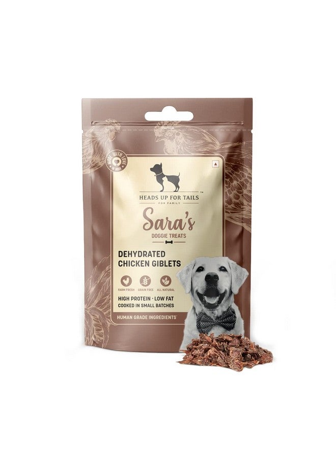 Heads Up For Tails Huft Sara'S Dehydrated Chicken Giblets - 70 G - Image 1