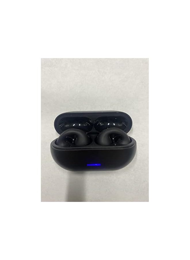 ARNO - - Ambie Sound Earcuffs, Sound Earcuffs Upgrade Plus Earring Wireless Bluetooth Earphones TWS Ear Hook Headset Sport Earbuds (Black) - Image 1