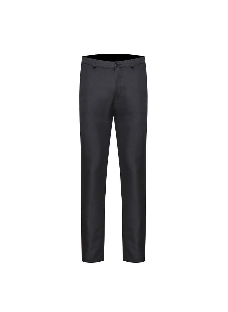 1 x 5 pcs Mens Slim Fit Straight Leg Casual Trousers Korean Style Business Suit Pants Solid Color Simple Fashionable Pants For Seasons Black - pzsku/Z164E289A4925B1990040Z/45/_/1741689239/f4d6530a-00a5-4121-a8fd-044c97417412