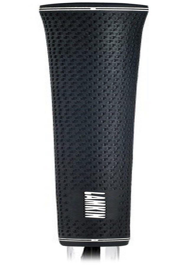 Lamkin Crossline Golf Club Grip, Standard, .58 Round, For Maximum Feel and Stability, Black