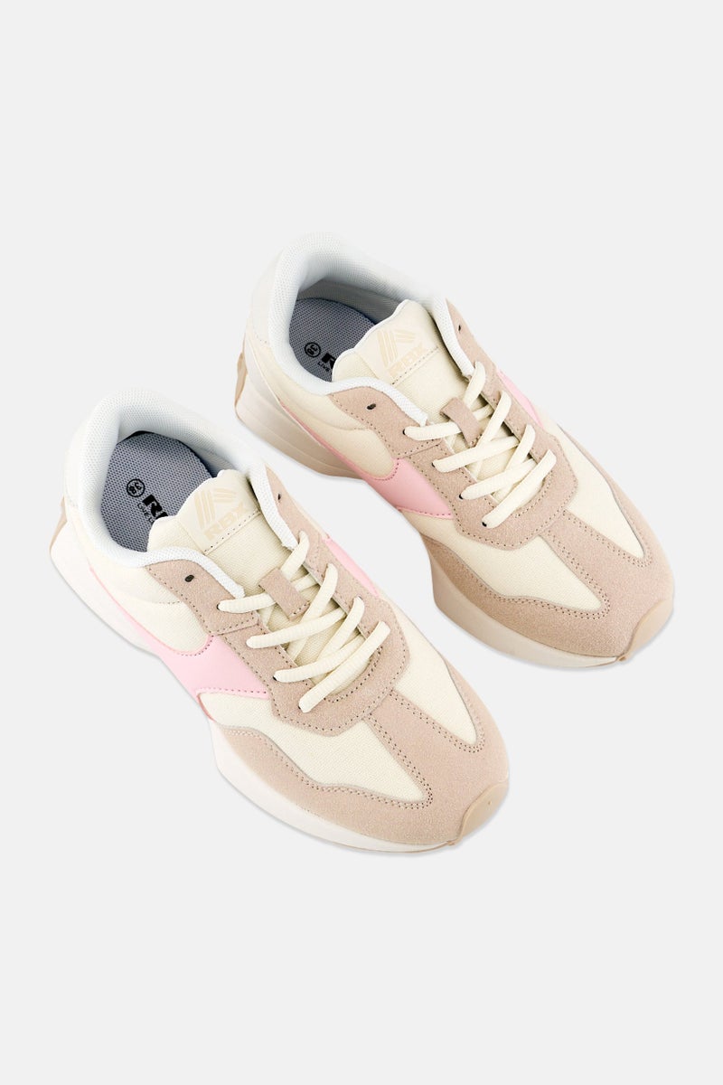 RBX Women Lace Up Outdoor Shoes, Multicolor - Image 4
