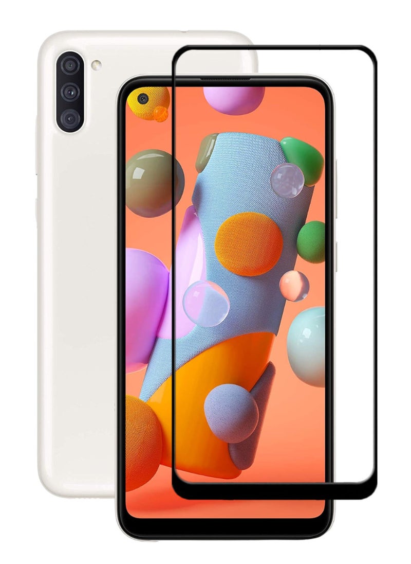ACLIX Antistatic ESD Dustproof Premium Quality High Definition Tempered Glass Screen Protector Designed For Samsung Galaxy A11 - Image 1