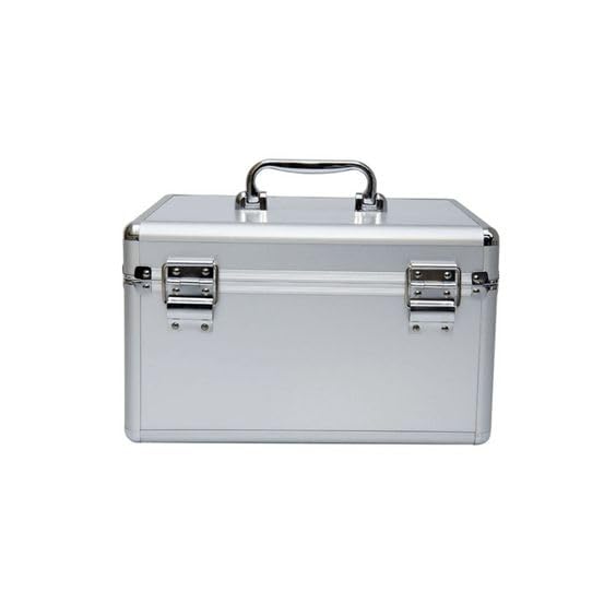 Portible صندوق قفل الأدوية المحمول 105 × 6 × 7 بوصة مع قفل مفتاح لصندوق تخزين الأدوية القابل للقفل - Image 2