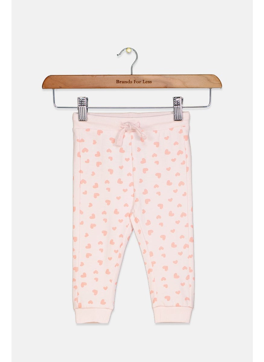 Fox & Bunny By Sinsay - Toddler Girls Allover Print Pull On Pants. Pink - Image 1