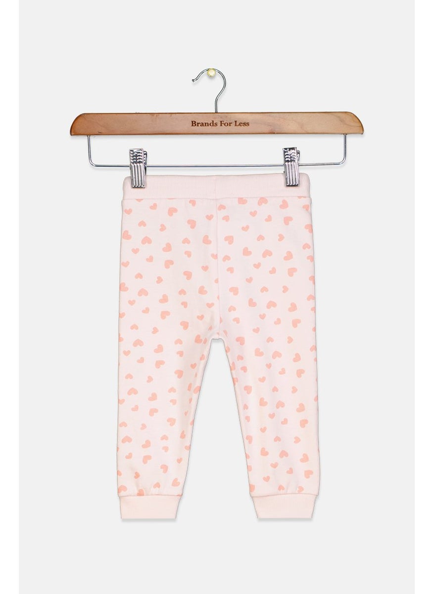 Fox & Bunny By Sinsay - Toddler Girls Allover Print Pull On Pants. Pink - Image 1