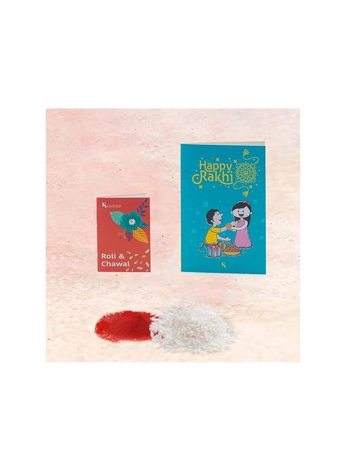 مجموعة رياش كامي بزار ميناكاري للأخ والأخت وزوجها وزوجها - راخي للأخ، البهيا، والأخ - لُنبَة راخي للبهبي، الأخت - Image 5