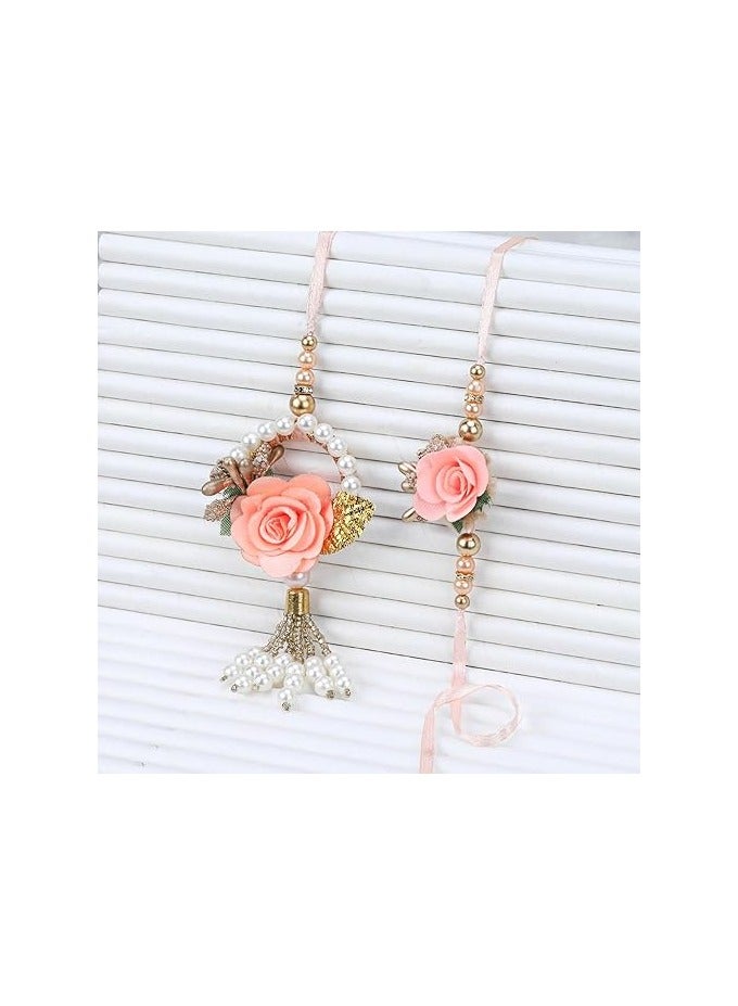 مجموعة رياش كامي بزار ميناكاري للأخ والأخت وزوجها وزوجها - راخي للأخ، البهيا، والأخ - لُنبَة راخي للبهبي، الأخت - Image 2