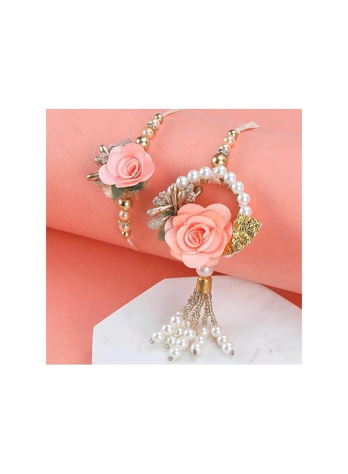 مجموعة رياش كامي بزار ميناكاري للأخ والأخت وزوجها وزوجها - راخي للأخ، البهيا، والأخ - لُنبَة راخي للبهبي، الأخت - Image 3