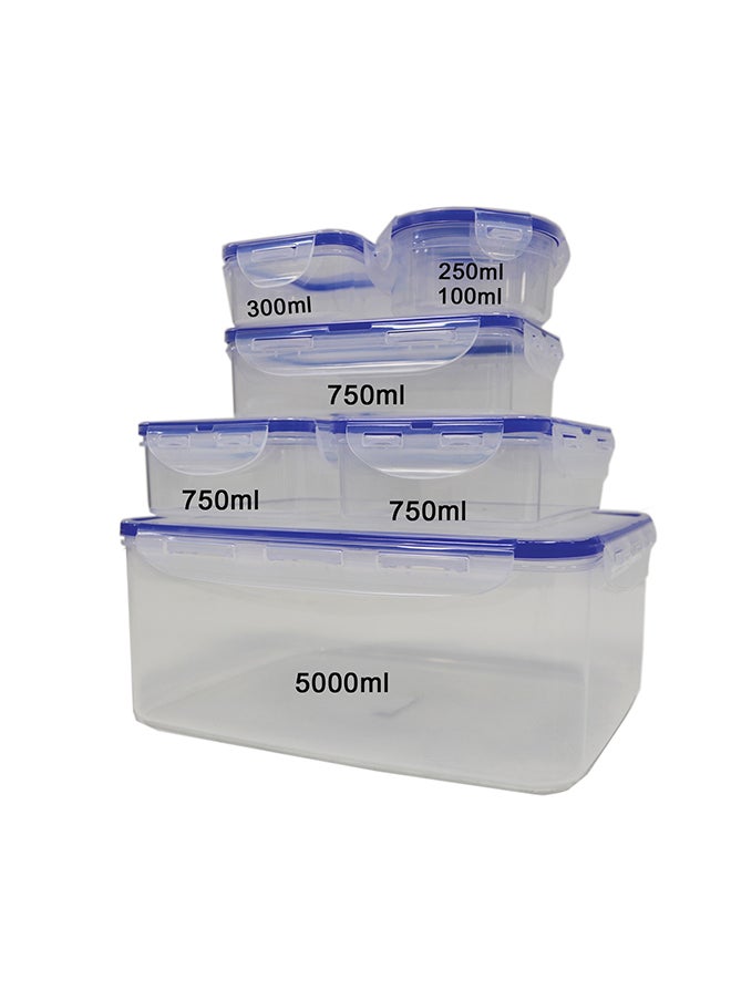 Feelings - FEELINGS  FOOD LOCK CONTAINER PLASTIC CLIP LOCK 7SET - Image 1
