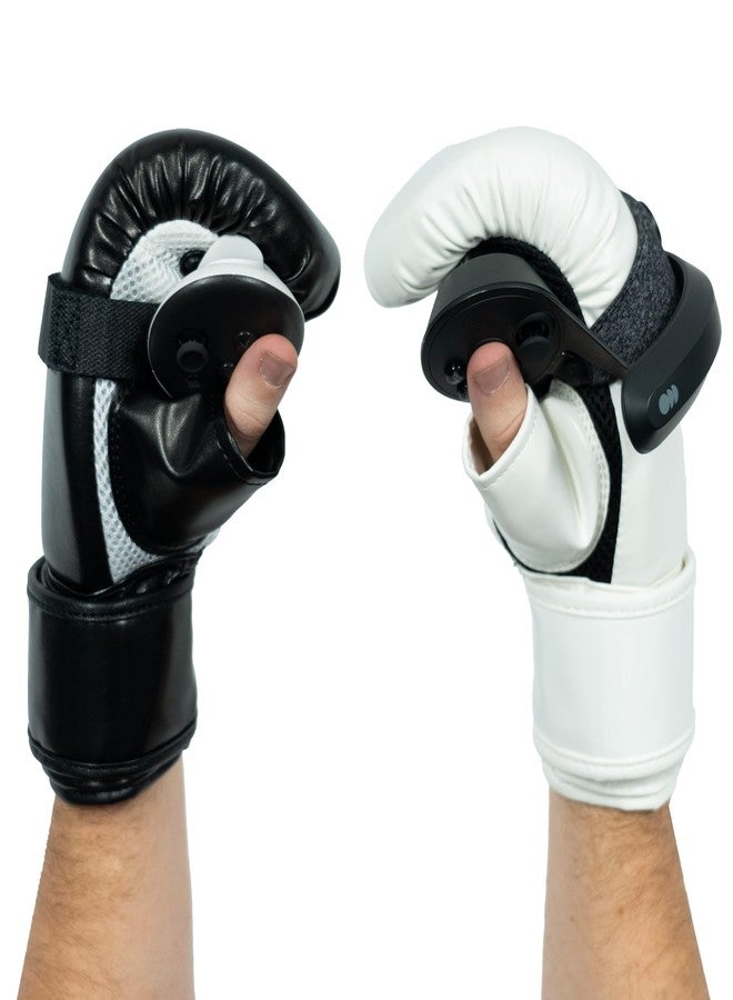 DeadEyeVR Ultimate Boxing Gloves - Updated Version and Improved Model VR Boxing Mitts Controller Accessory for Thrill of The Fight FitXR BoxVR - Rift S, Oculus Quest 2, Index - Image 1