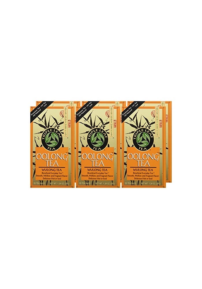 Triple Leaf Tea, Inc Tea, Oolong, 20-Count (Pack of 6) - Image 3