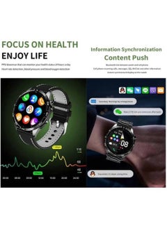 Germany New Bluetooth Calling Fitness Tracker With Heart Rate Sleep Monitor Smart Watch IP68 Waterproof For iPhone Android Black - pzsku/Z164ED23EF2844F6F32EFZ/45/_/1702839352/58f89005-3660-4e5e-857e-3235ac8ae9c0