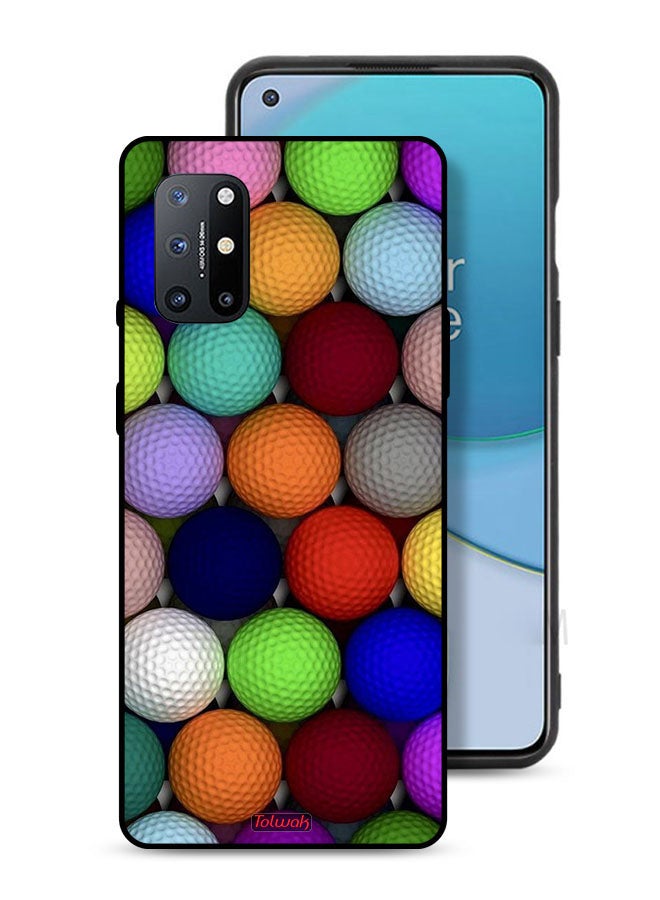 Tolwak OnePlus 8T Plus 5G Protective Case Cover Balls Abstract Art - Image 1