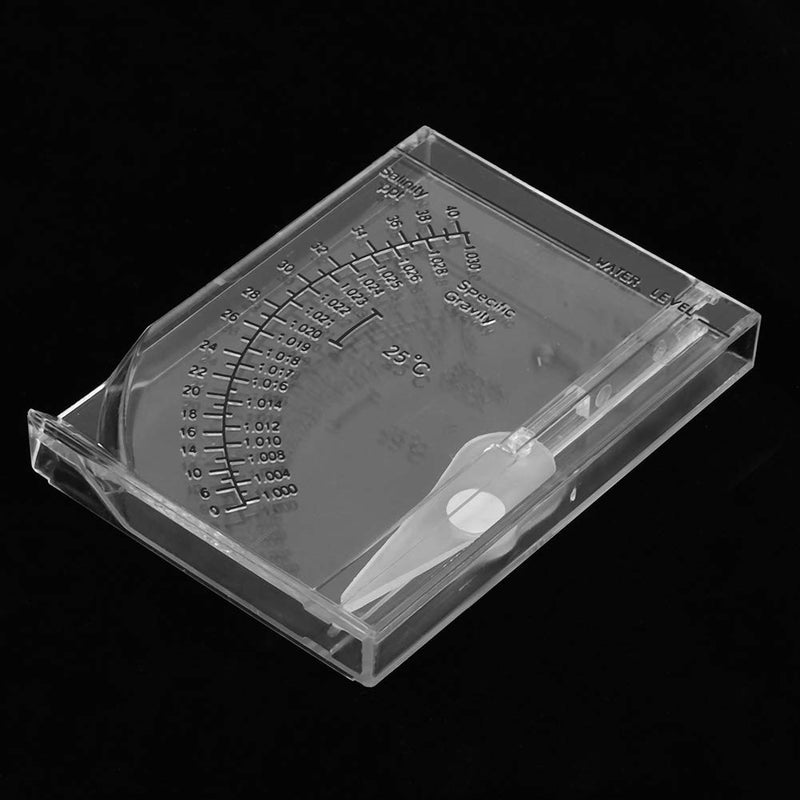 Seawater Salt Meter Hydrometer Square Shape Safe Water Level for Fish Tank Aquaculture - Image 4