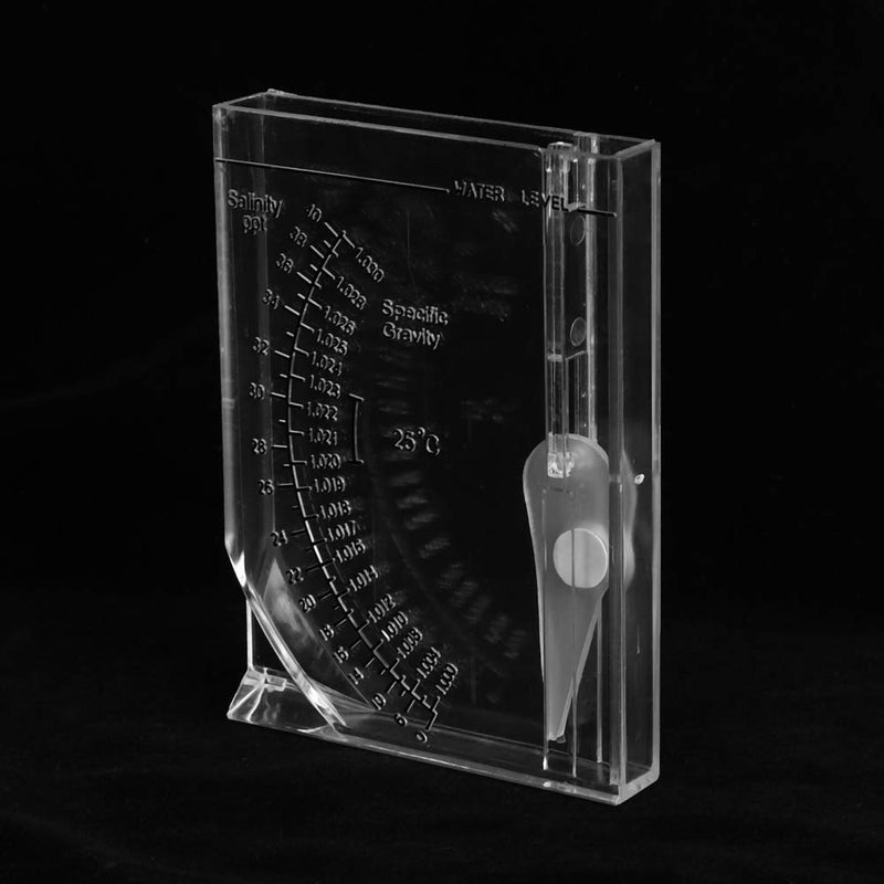 Seawater Salt Meter Hydrometer Square Shape Safe Water Level for Fish Tank Aquaculture - Image 5