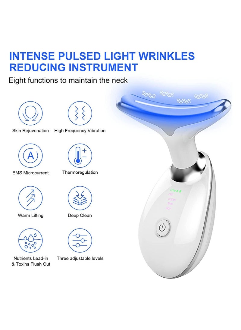 McDou - Firming Wrinkle Removal Device for Neck Face Double Chin Reducer Beauty Instrument Neck Face Massager Wrinkles Removal Tool for Women - Image 1