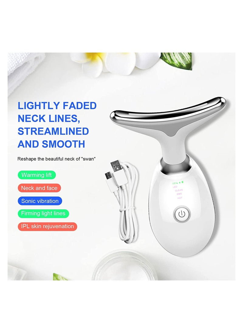 McDou - Firming Wrinkle Removal Device for Neck Face Double Chin Reducer Beauty Instrument Neck Face Massager Wrinkles Removal Tool for Women - Image 1