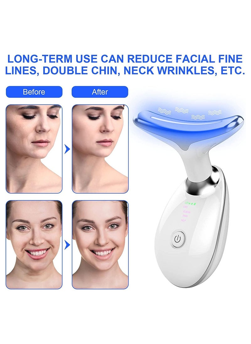 McDou - Firming Wrinkle Removal Device for Neck Face Double Chin Reducer Beauty Instrument Neck Face Massager Wrinkles Removal Tool for Women - Image 1