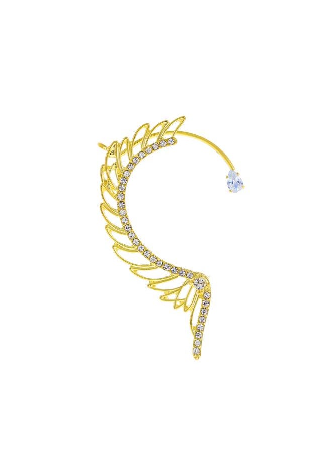 Generic Tiktok Same Style Tagram Cold Style Metal Irregular Butterfly Ear Hanging Female Niche Personalized Mori Ear Headwear 