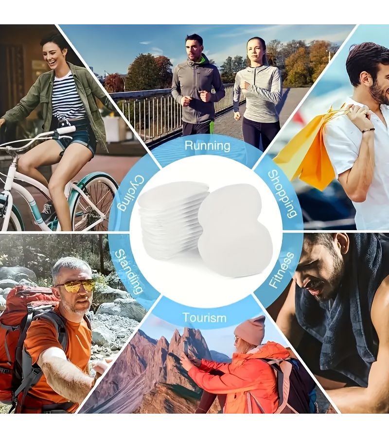 15 15pcs Disposable Underarm Sweat Pads Invisible Breathable Comfortable And Odor Free For Men Women Hot Summer - Image 4