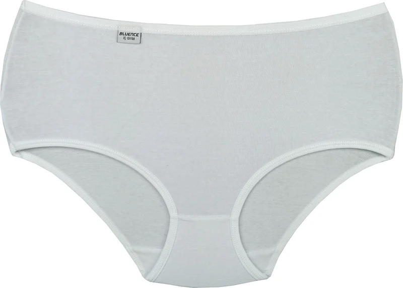 Bluence Mixed Color High Waist Lycra Cotton Bato Panties 12 Pieces